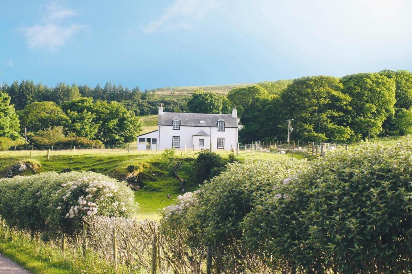 Rural Farmhouse On Kintyre, West Coast Hidden Gem Kildalloig Eksteriør bilde